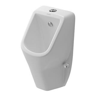 Duravit Urinoir D-Code 30,5x29 cm, évac. par le haut, sans rebord, blanc, sans bride
