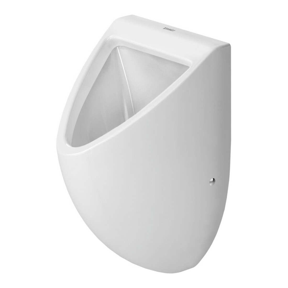 Duravit Urinoir d’aspiration Fizz 30,5x28,5cm, évac. par le haut, blanc WonderGliss