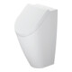 Duravit Urinoir d'aspiration Me by Starck 30x35 cm, évac. H I, sans rebord, avec couvercle, blanc WG