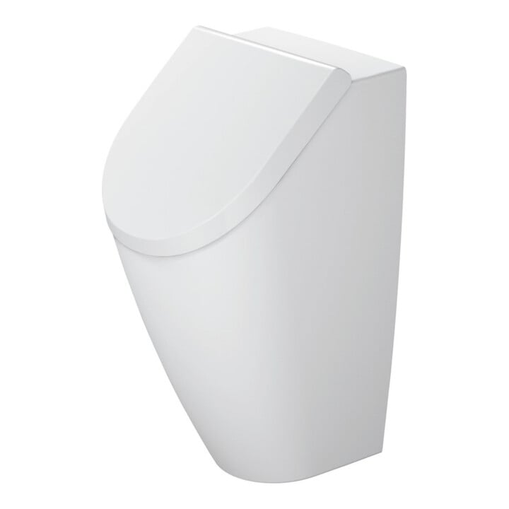 Duravit Urinoir d'aspiration Me by Starck 30x35 cm, évacuation verticale, sans rebord, blanc HG