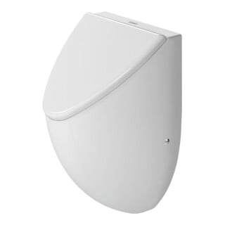 Duravit Urinoir Fizz 30,5x28,5 cm, arrivée arrière, blanc