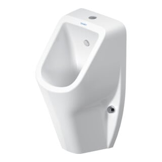 Duravit Urinoir No. 1 30,5x29 cm, alimentation par le haut, sans bride, blanc, sans robinet