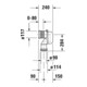 Duravit Vario-Ablaufbogen Abgang senkrecht Ø 90 mm-4