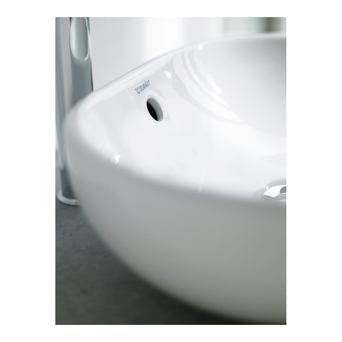 Duravit Vasque à poser 49,5x35 cm, sans trop-plein, blanc
