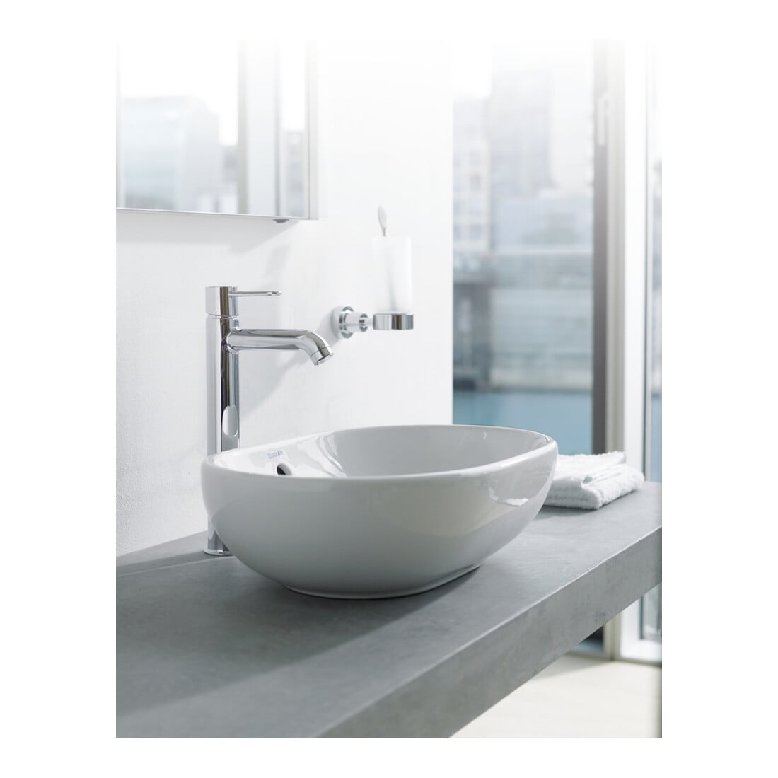 Duravit Vasque à poser 49,5x35 cm, sans trop-plein, blanc