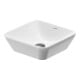 Duravit Vasque à poser D-Neo 40x40 cm, sans trop-plein, sans plage de robinet, blanc-1