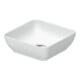 Duravit Vasque à poser DuroCast + Sivida 30x30 cm, blanc mat soyeux-1