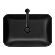 Duravit Vasque à poser Happy D.2 Plus 60x40 cm, gs, s. évac., sup., HLB, anthr. ma