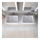 Duravit Vasque à poser Qatego 50x40 cm, sans trop-plein, sans trou de robinet, blanc brillant-2