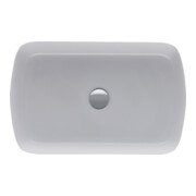 Duravit Vasque à poser Qatego 60x40 cm, blanc brillant, sans trop-plein, sans perçage robinet-3