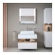 Duravit Vasque à poser Qatego 60x47 cm, blanc brillant, avec trou robinet, trop-plein-2