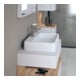 Duravit Vasque à poser Qatego 60x47 cm, blanc brillant, avec trou robinet, trop-plein-5