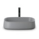 Duravit Vasque à poser Zencha 55x39 cm, sans trop-plein, gris satin mat-1