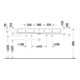 Duravit Vasque double Qatego 120x47 cm, 2 trous, blanc brillant