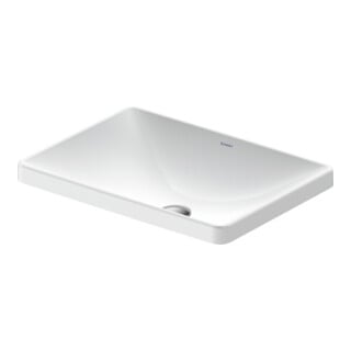 Duravit Vasque encastrée D-Neo 60x44 cm, EB v ob, sans trop-plein, blanc