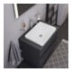 Duravit Vasque encastrée D-Neo 60x44 cm, EB v ob, sans trop-plein, blanc