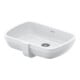 Duravit Vasque encastrée Qatego 48x32 cm, EB v u, o HL, HL, m Ü, blanc hgl-1