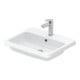 Duravit Vasque encastrée Qatego 55x45,5 cm, EB haut, avec trou de robinet, blanc brillant-1