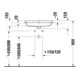 Duravit Vasque encastrée Qatego 55x45,5 cm, EB haut, avec trou de robinet, blanc brillant-2