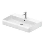 Duravit Vasque Qatego 80x47 cm, blanc brillant, avec trop-plein et trou robinet