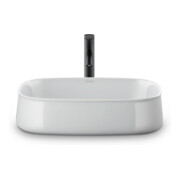 Duravit Vasque Zencha 55x39 cm, sans trop-plein, blanc fermé