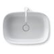 Duravit Vasque Zencha 55x39 cm, sans trop-plein, blanc fermé-2