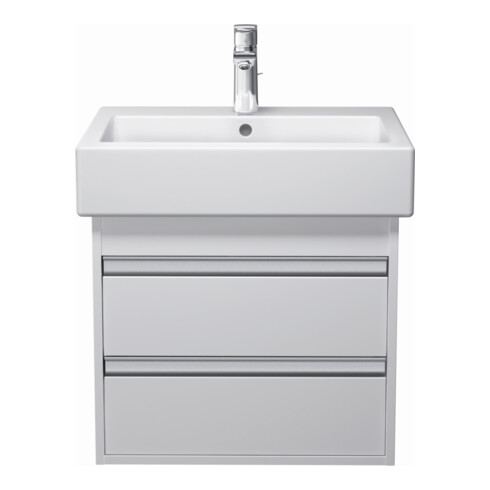 Duravit Push-Open-Bonde pour lavabos avec trop-plein, chrome