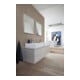Duravit Vero Air lavabo à poser 60x47 cm, avec trop-plein, HLP, avec trou robinet, blanc