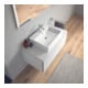 Duravit Vero Air lavabo à poser 60x47 cm, avec trop-plein, HLP, avec trou robinet, blanc