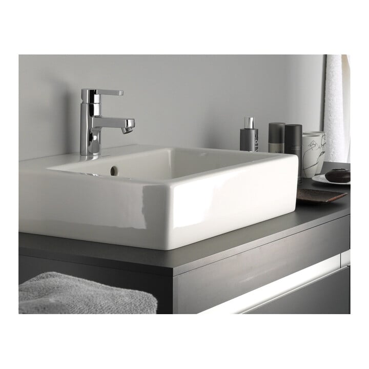 Duravit Vero Air lavabo à poser 60x47 cm, avec trop-plein, HLP, avec trou robinet, blanc