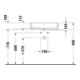 Duravit Vero Air vasque à poser biseautée 60x47 cm, sans trop-plein, avec trop-plein, avec perçage, blanc