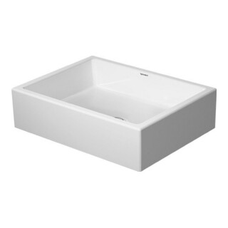 Duravit Vero Air vasque à poser biseautée sans trop-plein, 50x38 cm, blanc