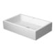 Duravit Vero Air vasque à poser biseautée sans trop-plein, 60x38 cm, blanc-1