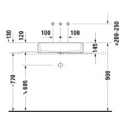 Duravit Vero Air vasque à poser biseautée sans trop-plein, 60x38 cm, blanc-2