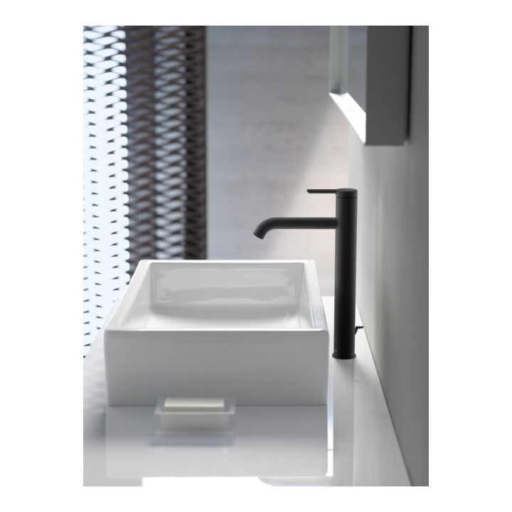 Duravit Vero Air vasque à poser biseautée sans trop-plein, 60x38 cm, blanc