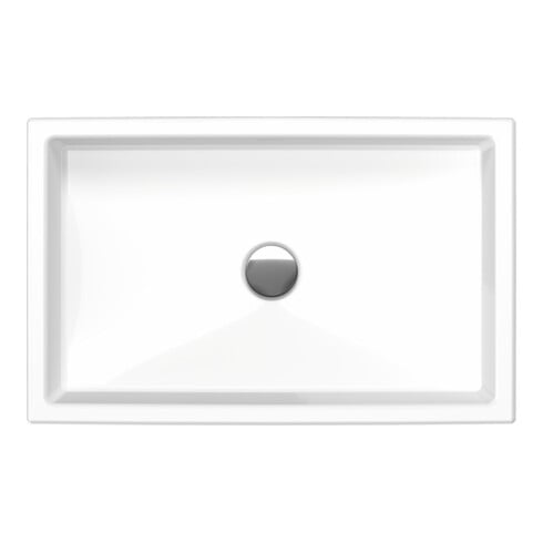 Duravit Vero Air vasque à poser biseautée sans trop-plein, 60x38 cm, blanc
