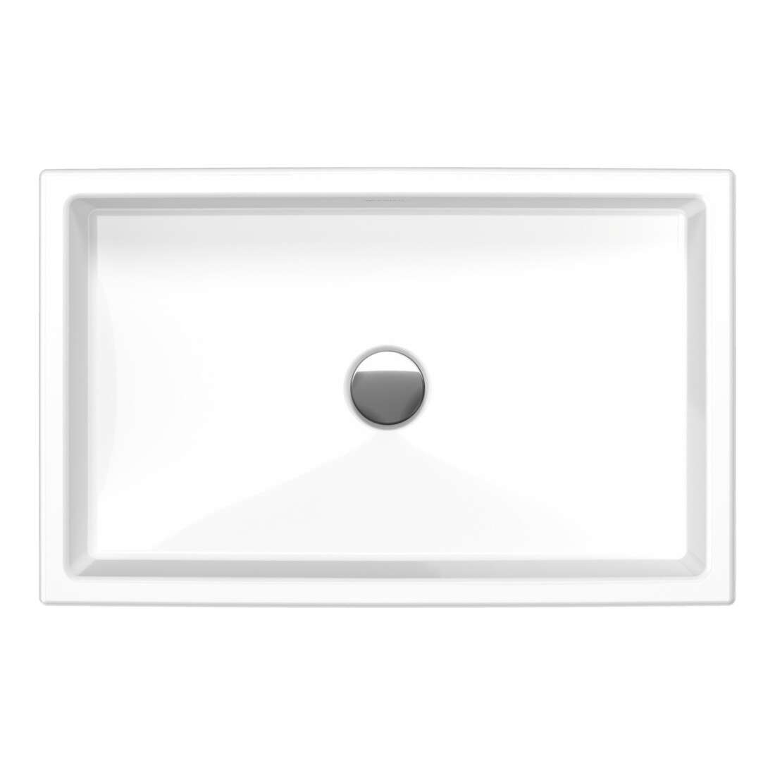 Duravit Vero Air vasque à poser biseautée sans trop-plein, 60x38 cm, blanc