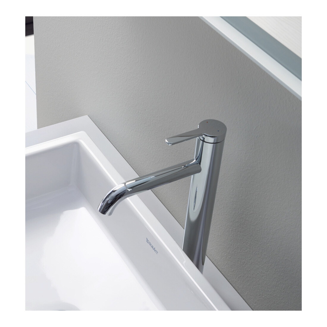 Duravit Vero Air vasque à poser biseautée sans trop-plein, 60x38 cm, blanc