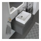 Duravit Vero Lavabo à poser fermé, sans trop-plein, 50x38 cm, blanc