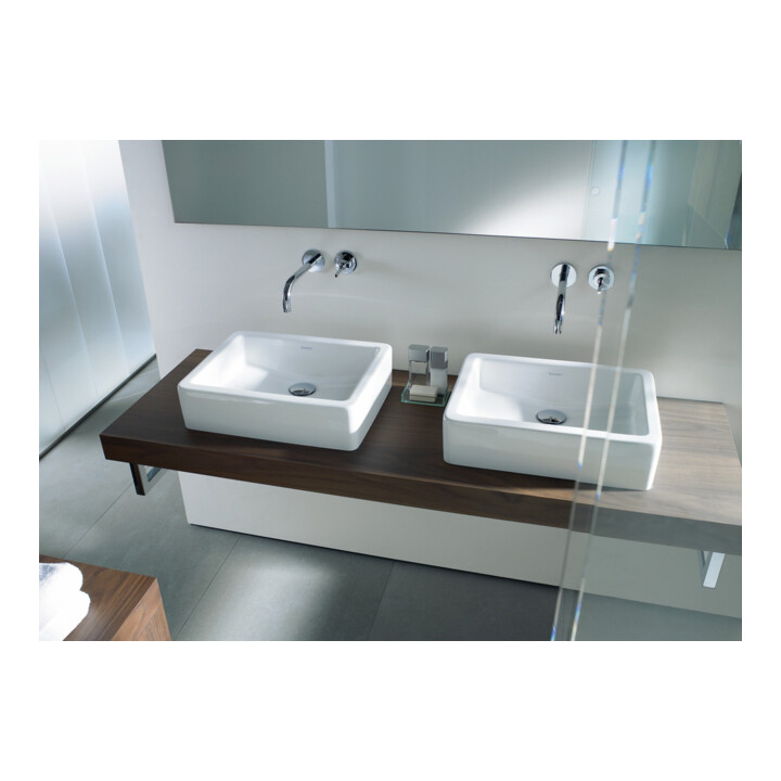 Duravit Vero Lavabo à poser fermé, sans trop-plein, 50x38 cm, blanc