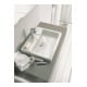 Duravit Vero lavabo encastré 55x46,5 cm, blanc, EB v ob, m HL, ÜL, HLB-5