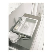 Duravit Vero lavabo encastré 55x46,5 cm, blanc, EB v ob, m HL, ÜL, HLB-5