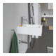 Duravit Vero Lavabo mural 25x45 cm, avec trop-plein, trou robinet, blanc