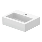 Duravit Vero Med lavabo meuble 45x35 cm, avec trou robinet, sans trop-plein, blanc-2