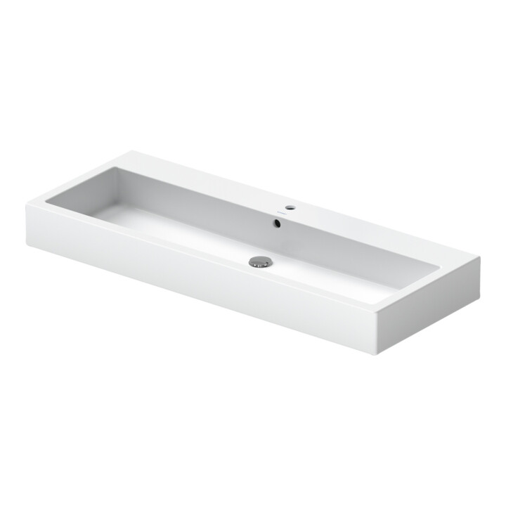 Duravit Vero Meuble lavabo fermé, avec trou robinet, 120x47cm, blanc