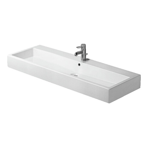 Duravit Vero Meuble lavabo fermé, avec trou robinet, 120x47cm, blanc