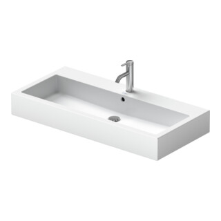 Duravit Vero Meuble lavabo fermé, coudé, H-I-P 100x47 cm, blanc