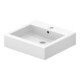 Duravit Vero Vasque à poser 50x47 cm, fermée, avec trop-plein, blanc
