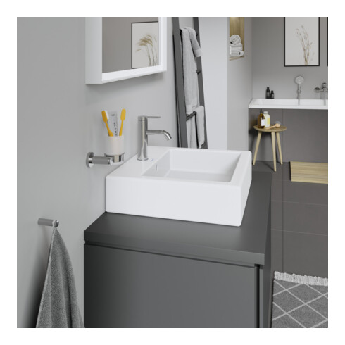 Duravit Vero Vasque à poser 50x47 cm, fermée, avec trop-plein, blanc
