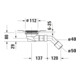 Duravit Vidage de bac à douche Diamètre 9 cm, sortie horizontale-3